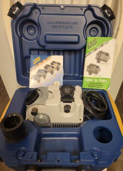 Drill Doctor 750X Drill Bit Sharpener with Case EXCELLENT 