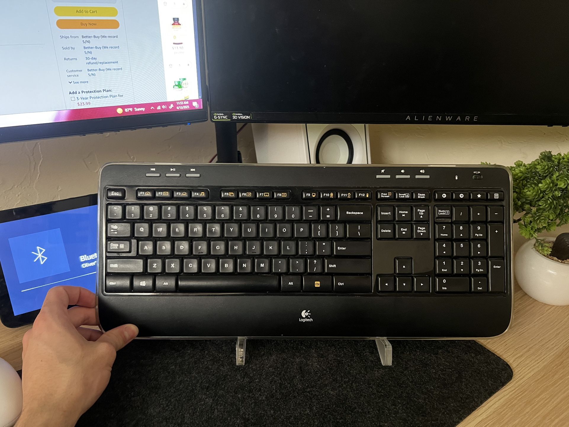 Logitech K520 Wireless Keyboard