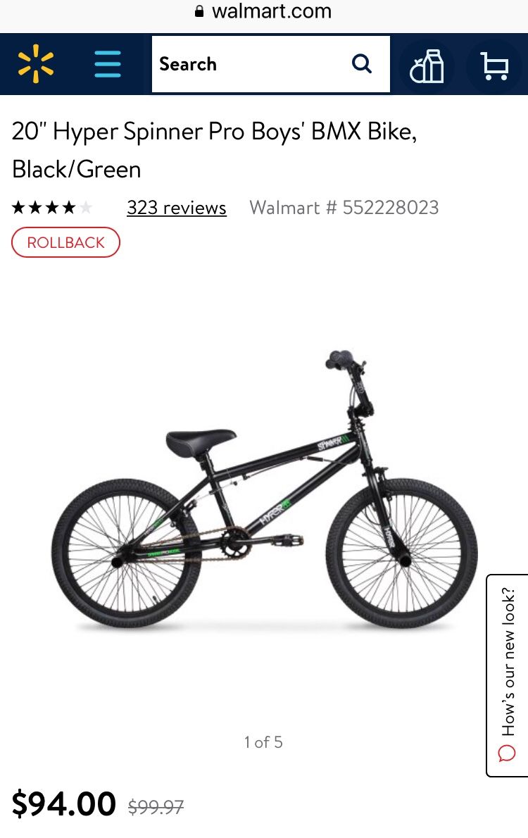 20 hyper spinner bike sale