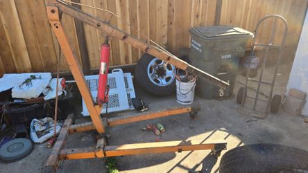 Heavy engine hoist