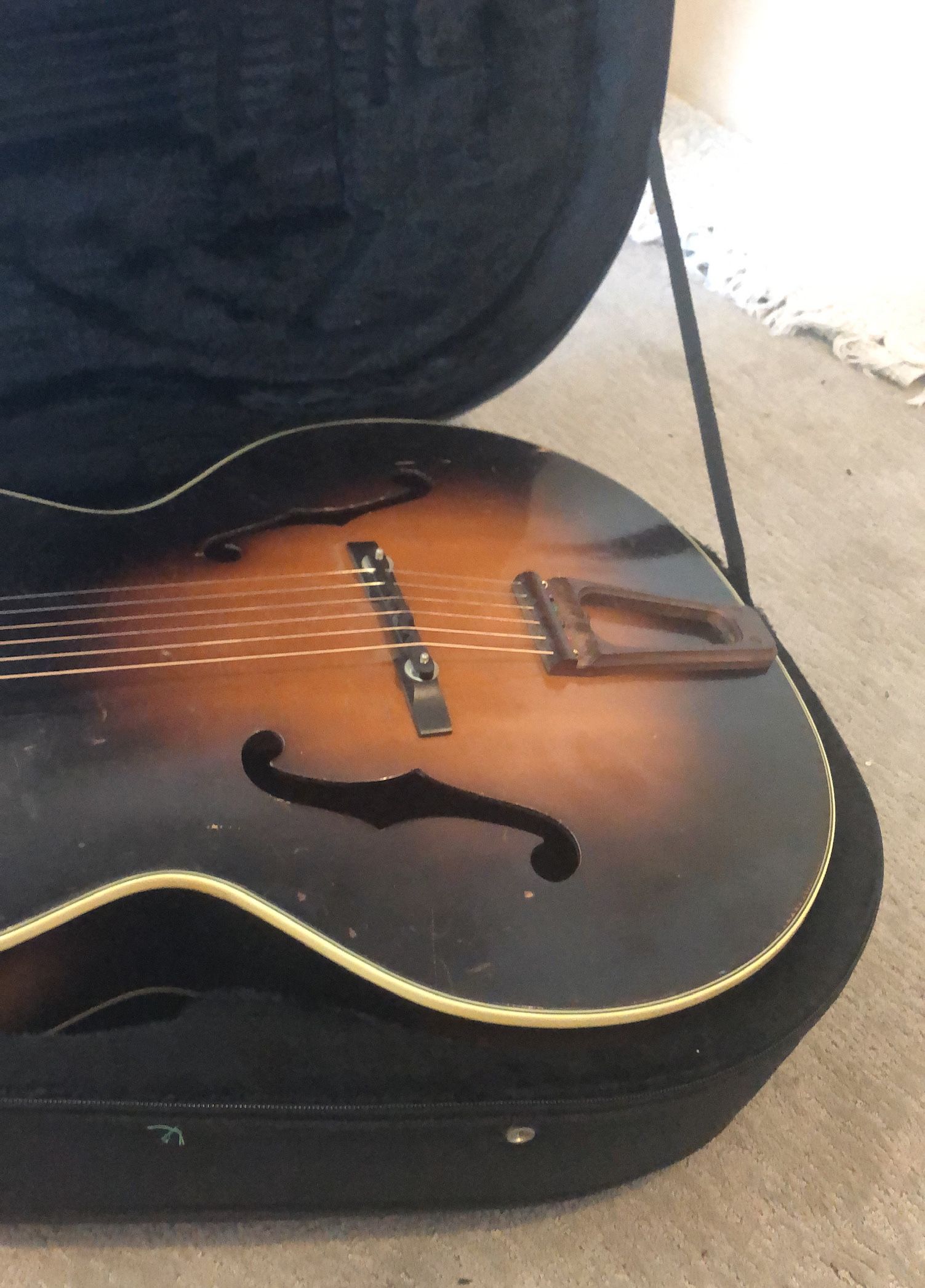 Vintage Carl fisher Arch Top