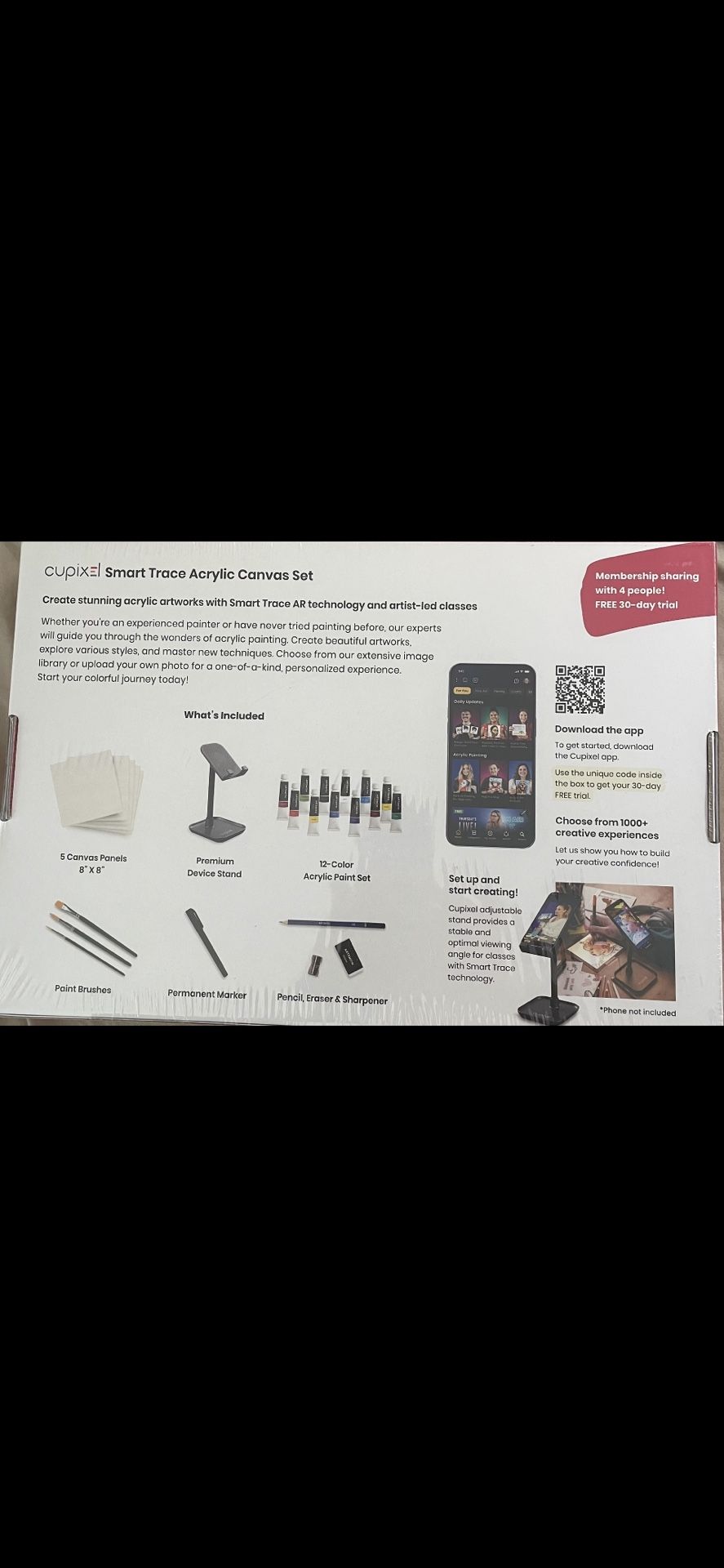 Cupixel Smart Trace Acrylic Canvas Set