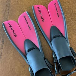 Kids Deep Sea Fins, Size 9-13