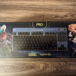 Logictech G Pro Keyboard League Of Legends Eidition