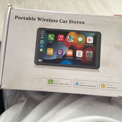 portable wireless car stereo