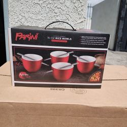 4 Piece Ceramic 15 Oz Rice Bowls