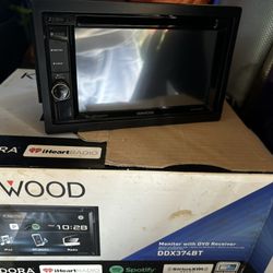 New Kenwood DDx374BT 6.2 Touch Screen 