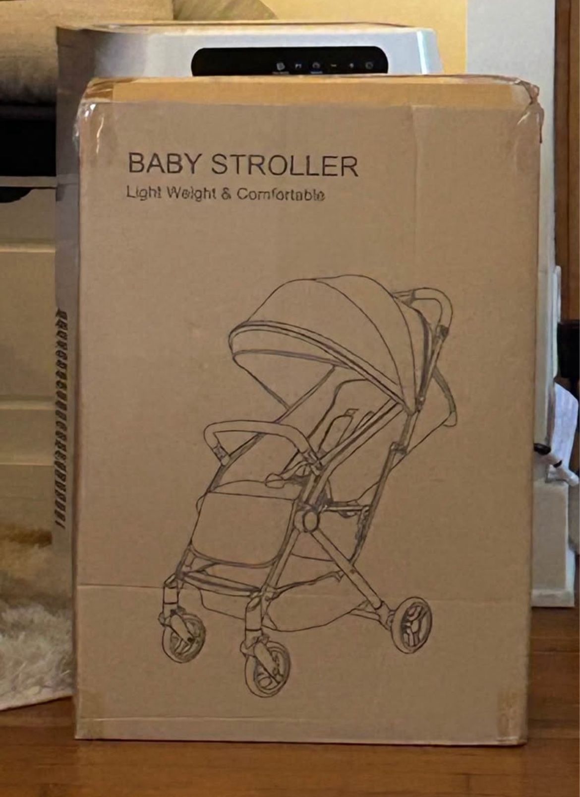 New Baby Stroller - Grey