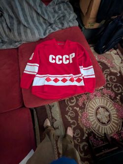 Russian hockey jersey size medium mens new