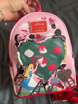 Loungefly Disney Alice in Wonderland Mini Backpack