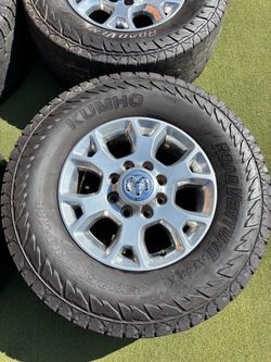 2023 RAM 2500 truck 18’ stock wheels