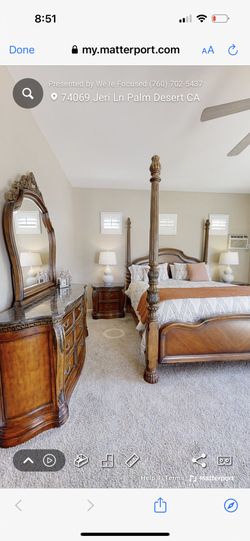Wooden Bedroom Set 