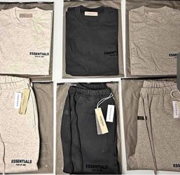 Fear of God Essentials T-Shirts and Sweatpants