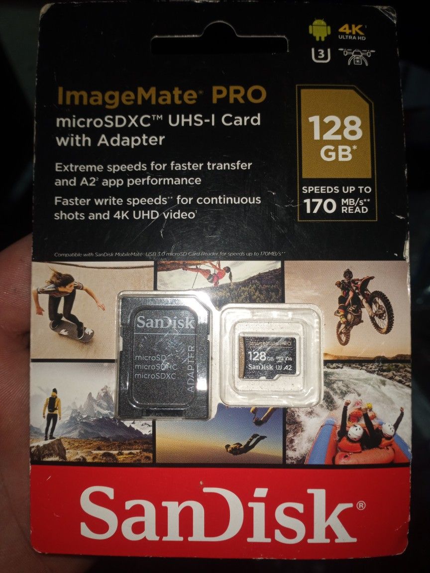 SD Card 128gb