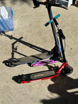 Razor Scooters Lot of 3