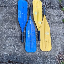 Two Sets of 2 8” Carlisle Oar Blades