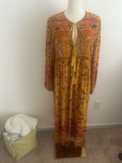 Bohemian style midi dress