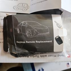 Key Fob Replacement Chevy Buick Gmc