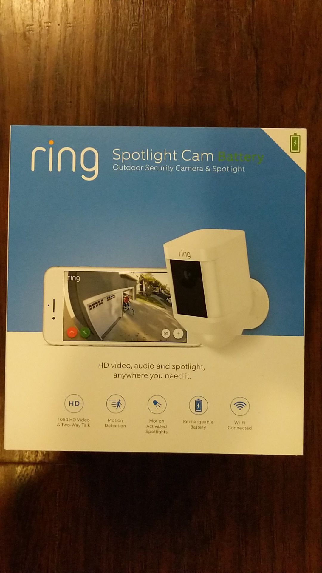 Ring Spotlight Cam - Wireless