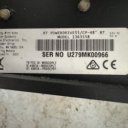 Minn Kota Trolling Motor With Mounting Platform 