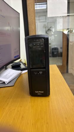 CyberPower - 1500VA Sine Wave Battery Back-Up System - Black