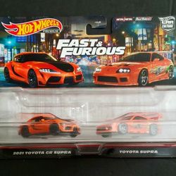 Hot Wheels-Fast & Furious Supra 2 Pack-Last One We Have!