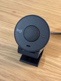 ** NEW Logitech Brio (contact info removed)p Webcam (Graphite / Pebble Grey)
