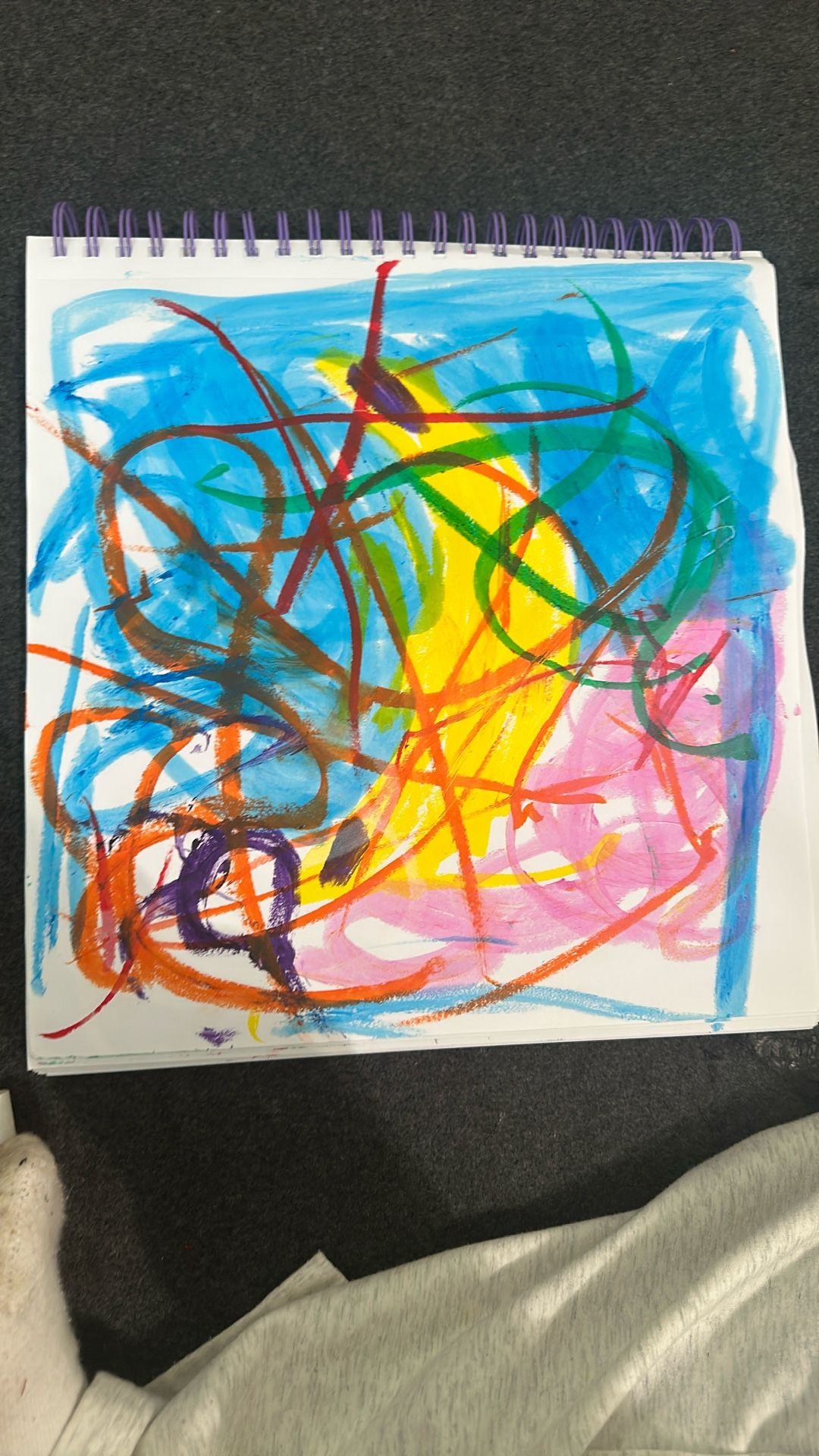 Abstract Art. Title BANANA. Made By Melika And Zahra Sadat