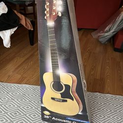 38 Inch Acoustic Guitar , Proffesional Quality