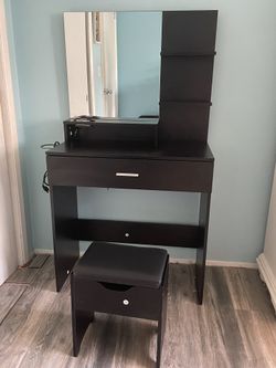 Black vanity