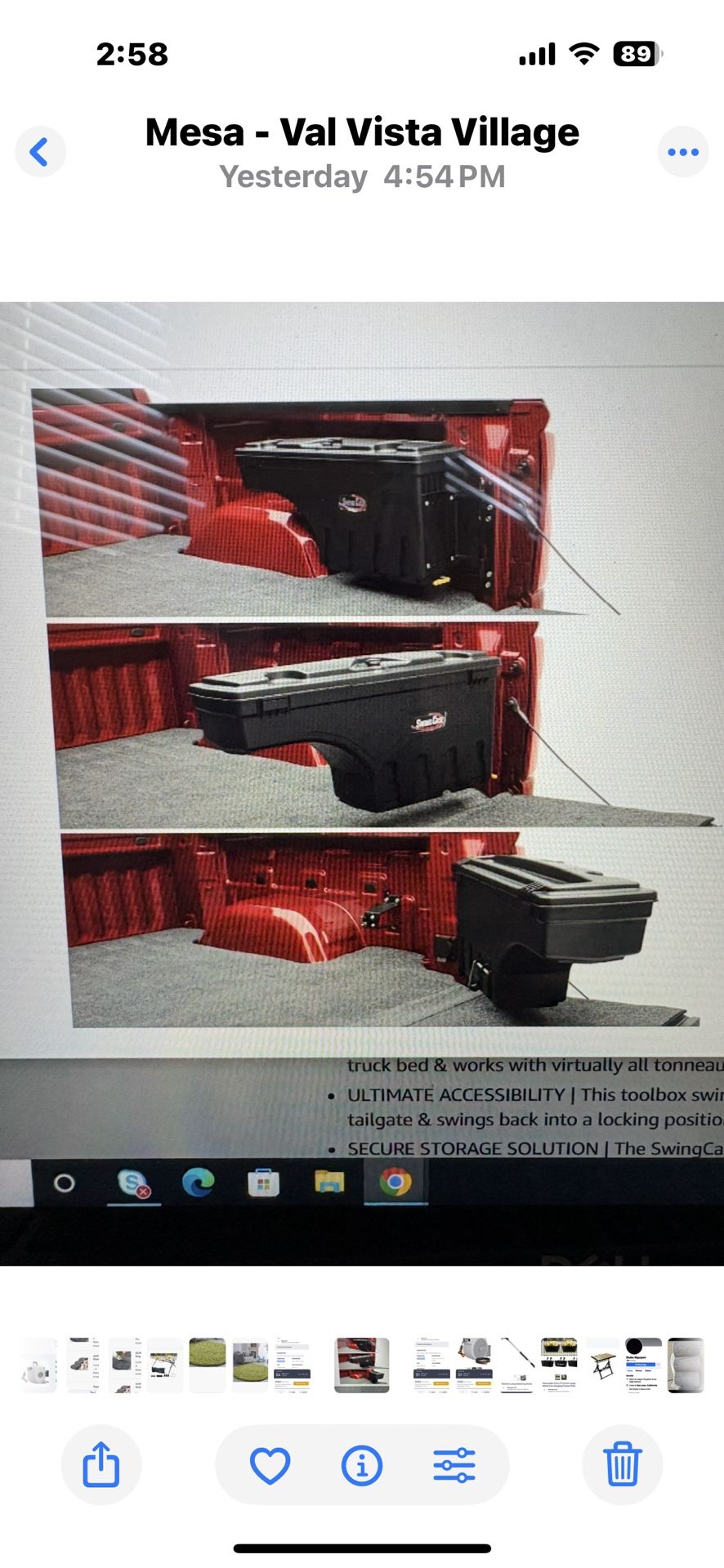 Brand New Undercover Truck Bed Storage