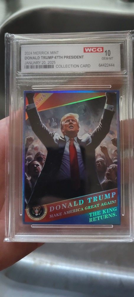 Sealed And Graded Trump Card