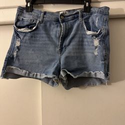 Jean shorts