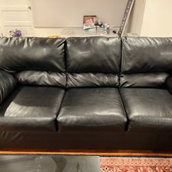 Leather Couch 