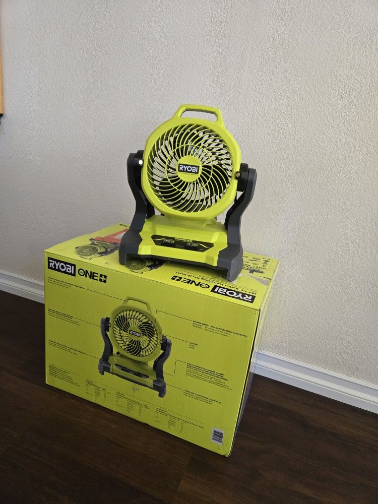Ryobi Mister Fan. New