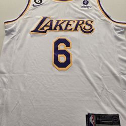 NBA Lakers James jersey No.6