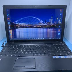 ..TOSHIBA SATÉLITE . .C55D-A….250 GB GB…..8.0 RAM . READY FOR CLASSES ON LINE OR WORK FROM HOME