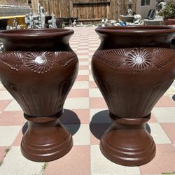 New Flower Pots Made Out Of Clay Perfect Gift 
