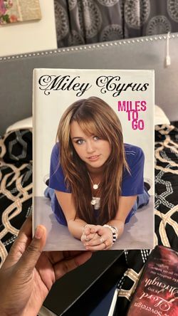 Miley Cyrus Miles to Go Hardcover Book