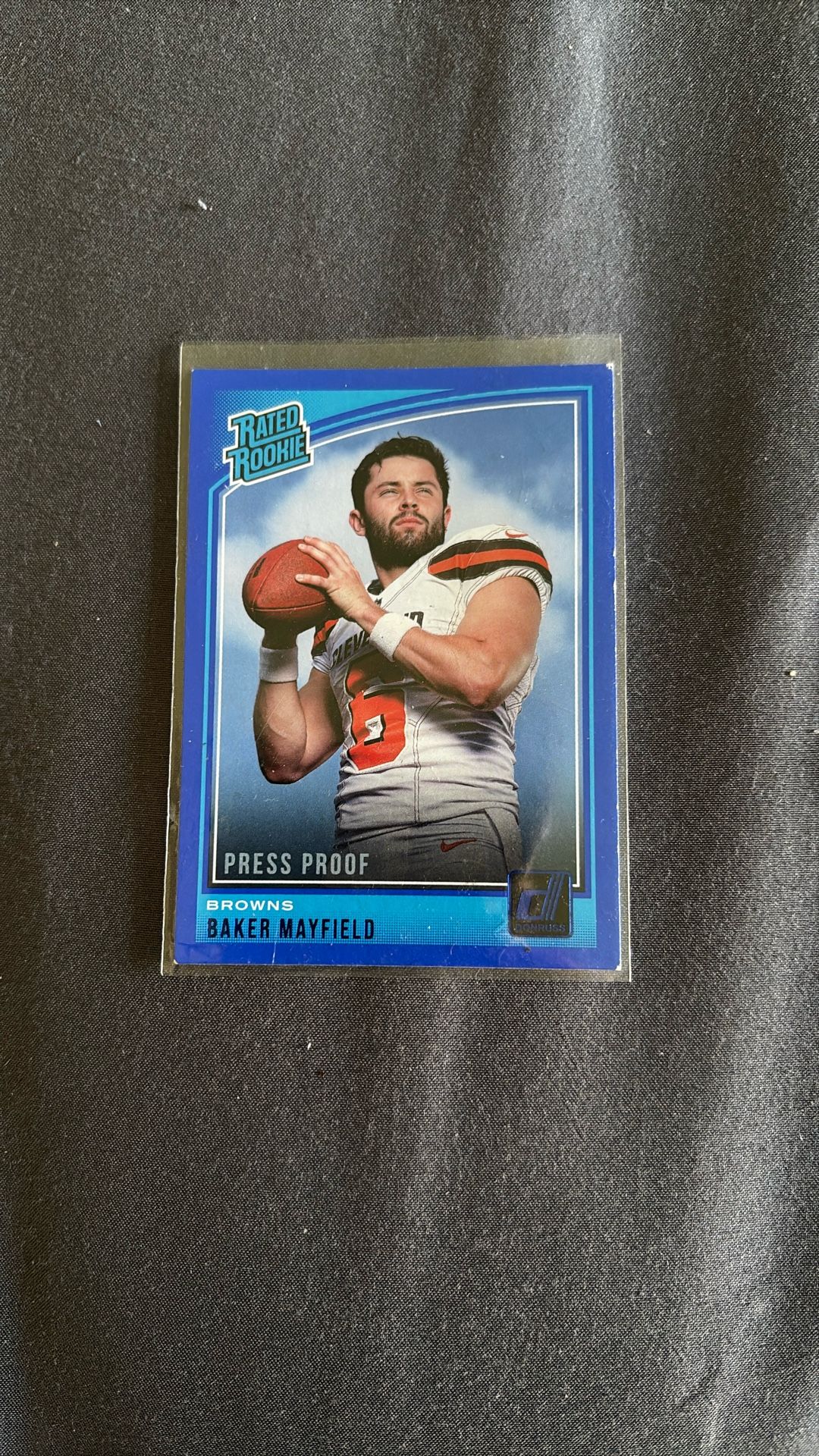 Baker Mayfield Donruss Rated Rookie