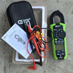 400 Amp AC True RMS Digital Clamp Meter with Temperature