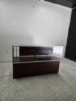 Glass Display Case Retail Counter