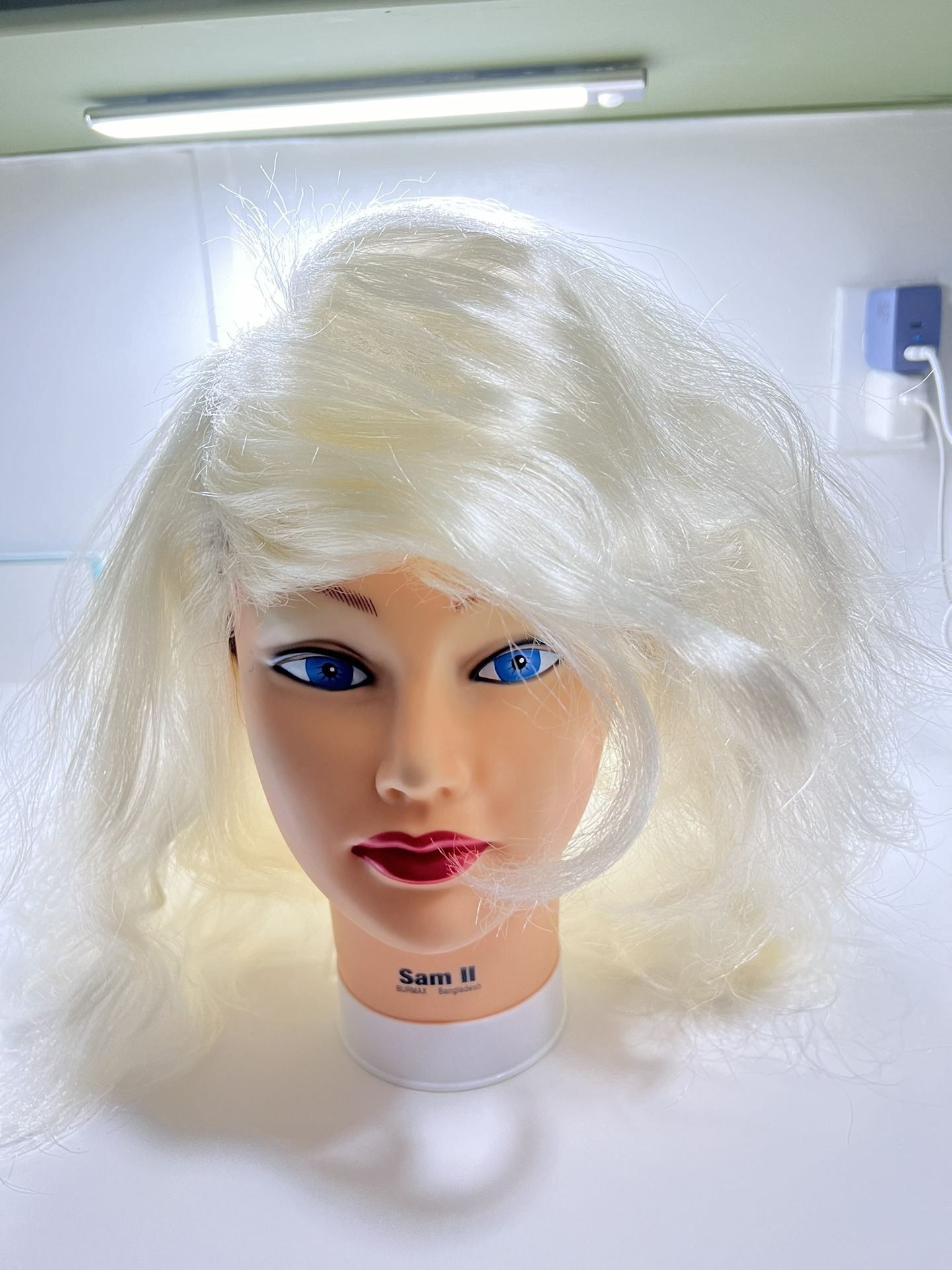  WIG LADY FOR HAIR STYLIST PRACTICE LEARNING 