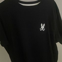 Black physco bunny T-shirt