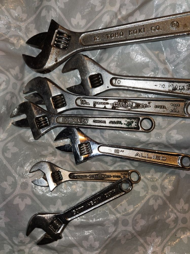 Crescent Wrench Lot