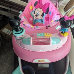 Bright Stars Minnie Mouse Walker 