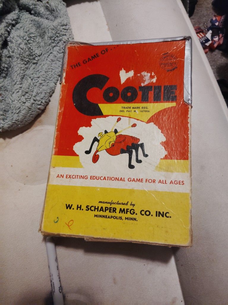 The Game Of Cootie By Wh Shaper