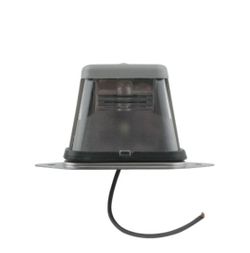 Optronics Trailer License Plate Light - Incandescent - Gray Housing - Clear Lens
