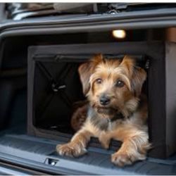 Travel Dog Crate - 37 Inch Collapsible Portable Foldable Crates for Large Dogs