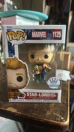 Star-Lord with Groot Funko Pop